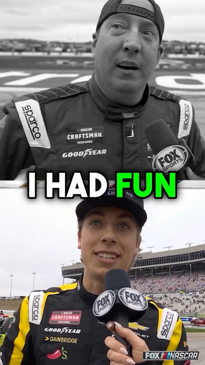 nascaronfox 게시물 이미지: Everybody needs a good wingman.