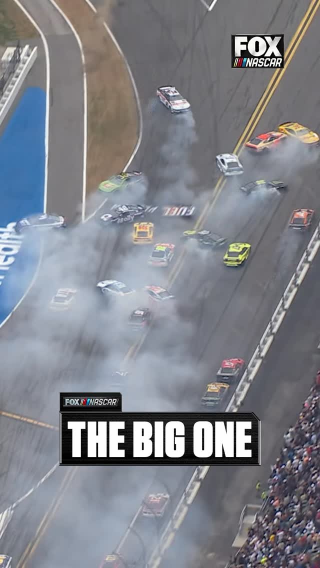 nascaronfox 게시물 이미지: There’s the Big One! Here’s what happened: