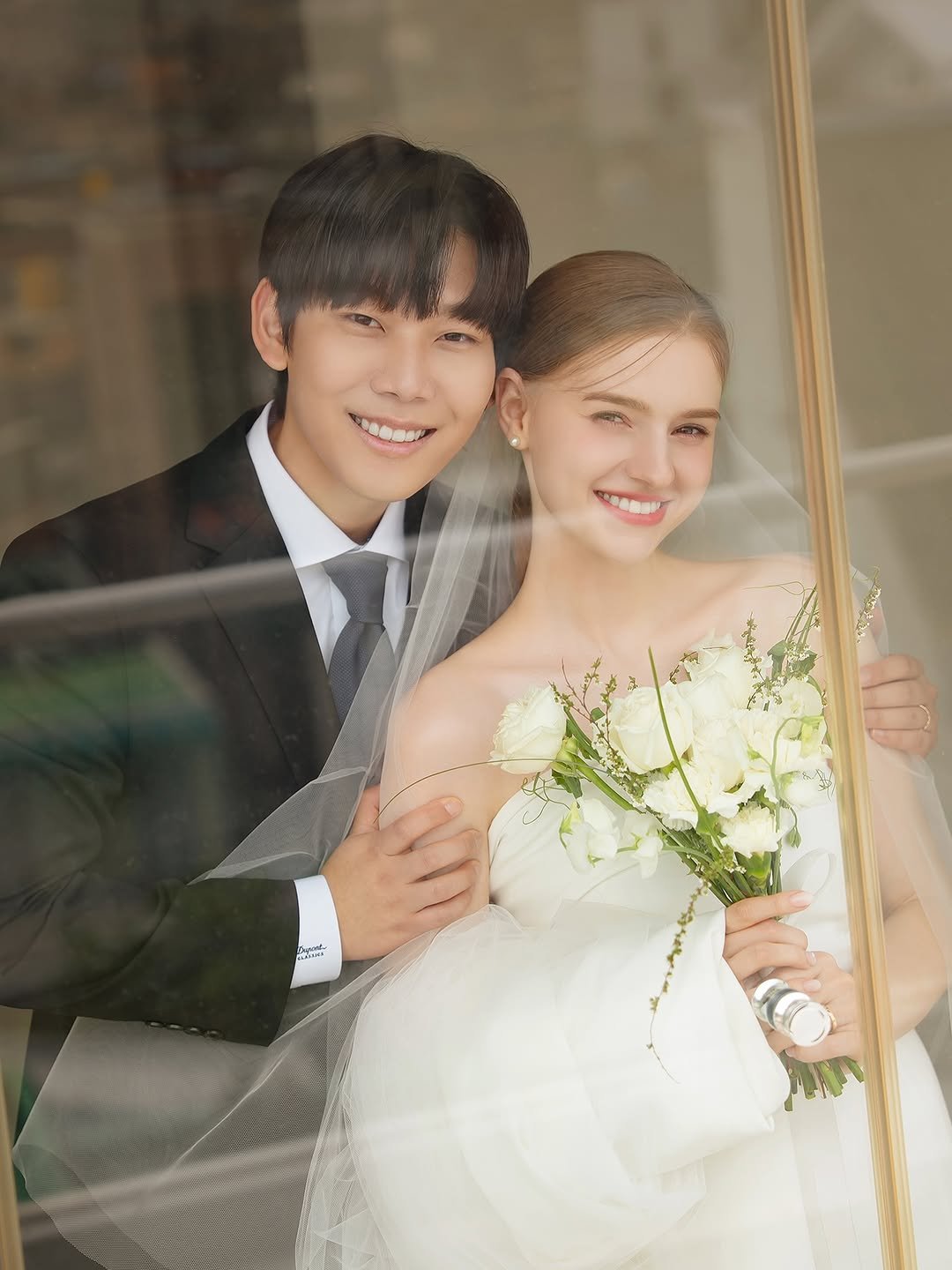 Photo by Taesung & Nastya💍❤️ on June 04, 2025. May be an image of one or more people and wedding.