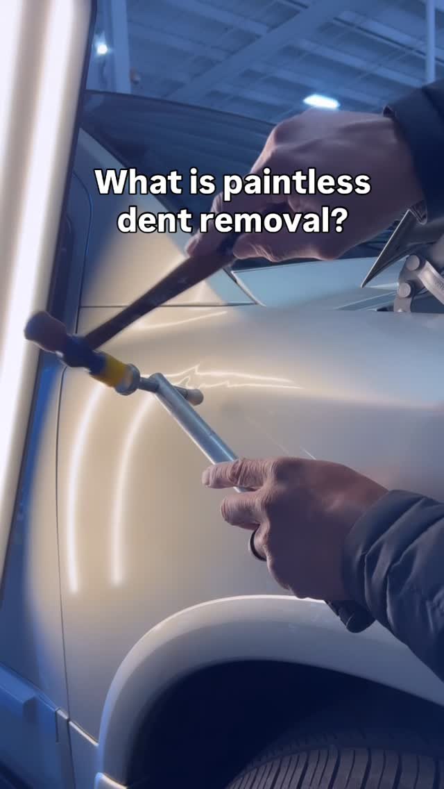 nationaldentrepair 게시물 이미지: Paintless dent repair is a process that allows...
