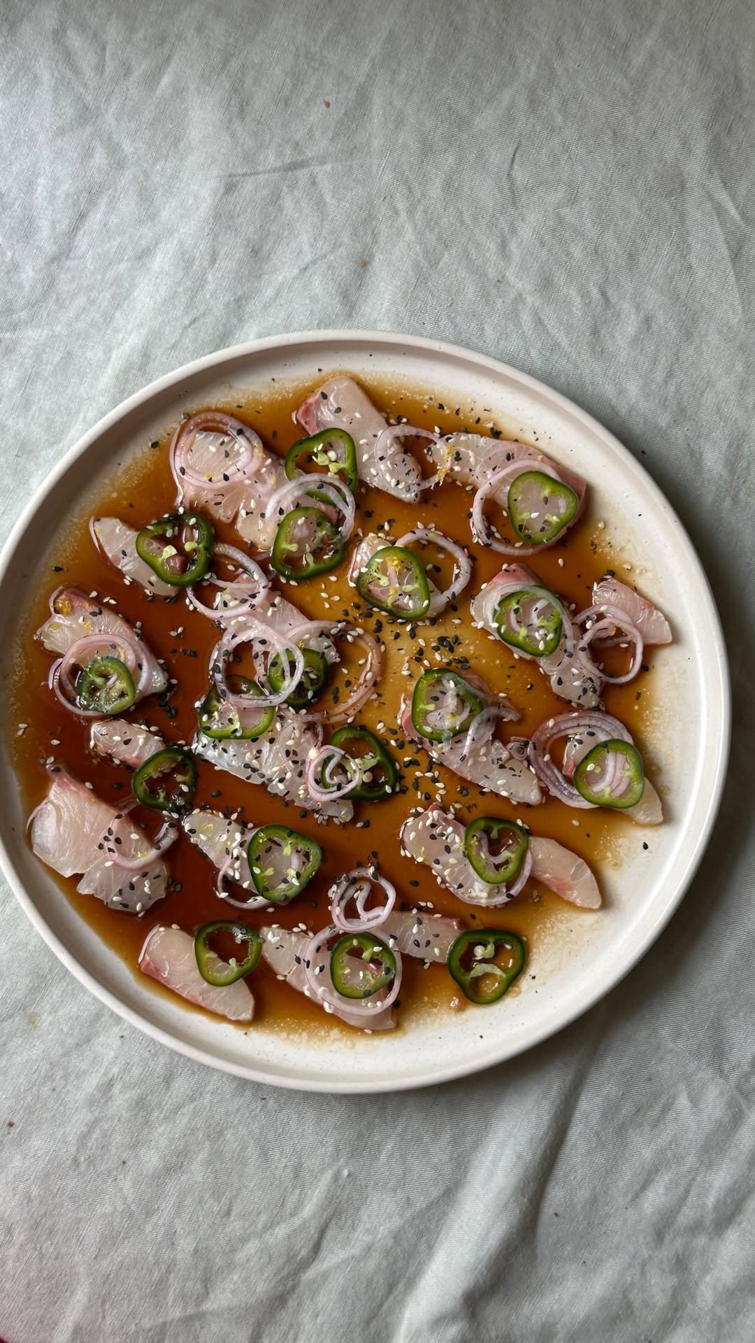 natsnourishments 게시물 이미지: Heatwave means no cooking which means crudo...