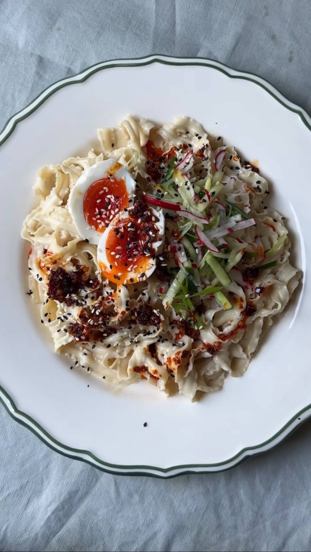 natsnourishments 게시물 이미지: Cold sesame noodles, a dish I’ve had on repeat...