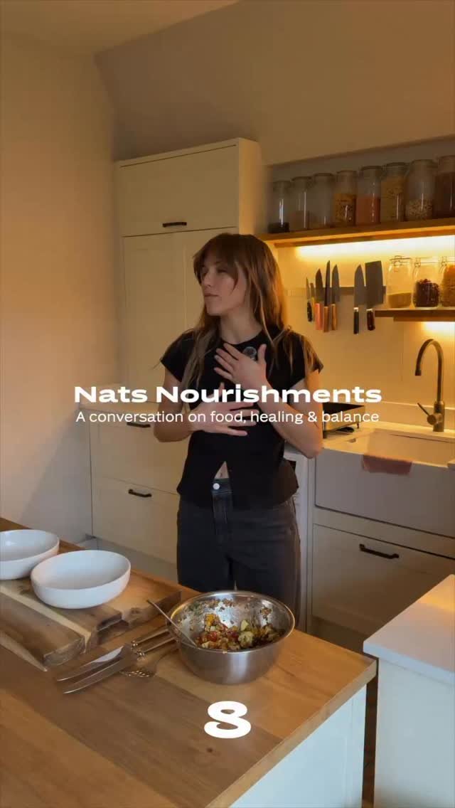 natsnourishments 게시물 이미지: Trying to unlearn the idea that food has to be...