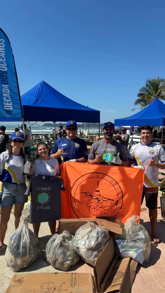 navegantessurfclube 게시물 이미지: Hoje o Surf Clube participou do 12º Limpando o...