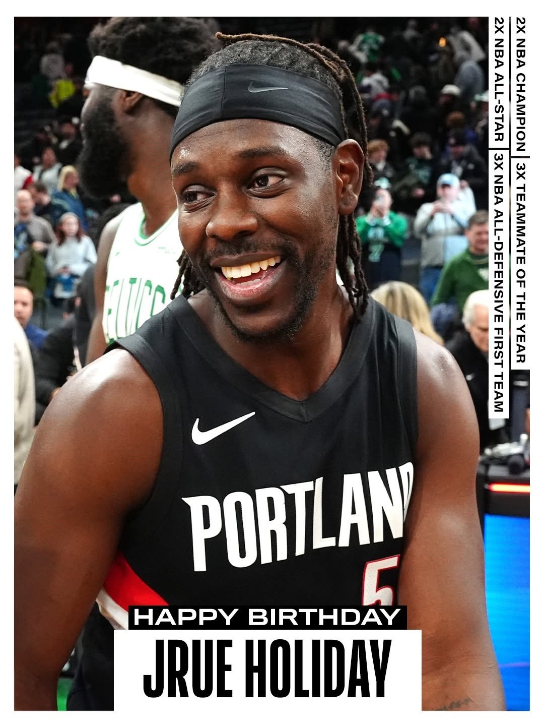 nba 게시물 이미지: Join us in wishing @jrue_holiday11 of the...