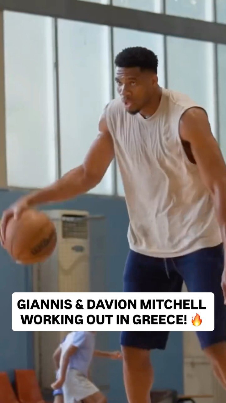 nba 게시물 이미지: New @miamiheat teammates @giannis_an34 and...