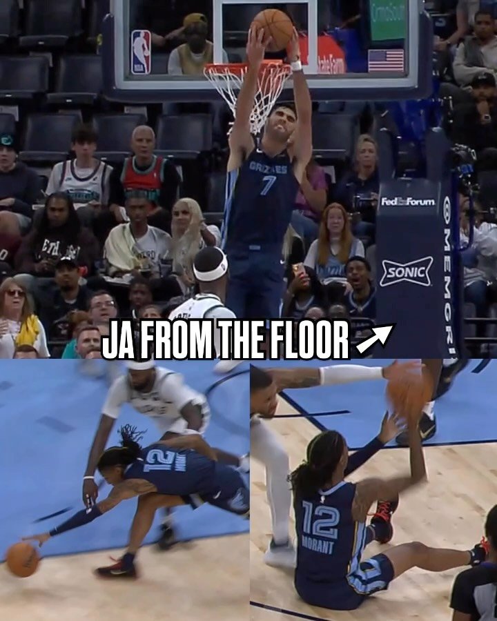 nba 게시물 이미지: Ja’s so talented... he can play point guard...