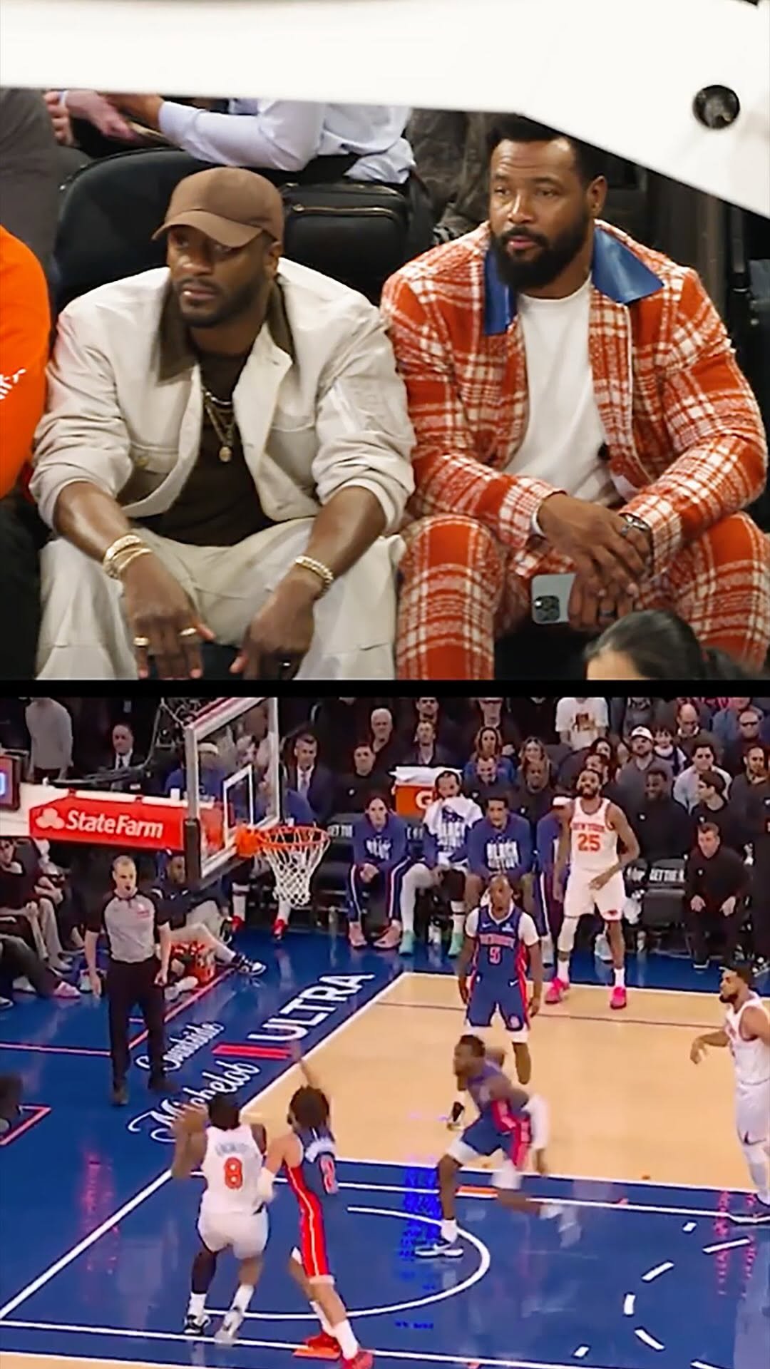 nba 게시물 이미지: Here for the dunks, baskets, and selfie angles.