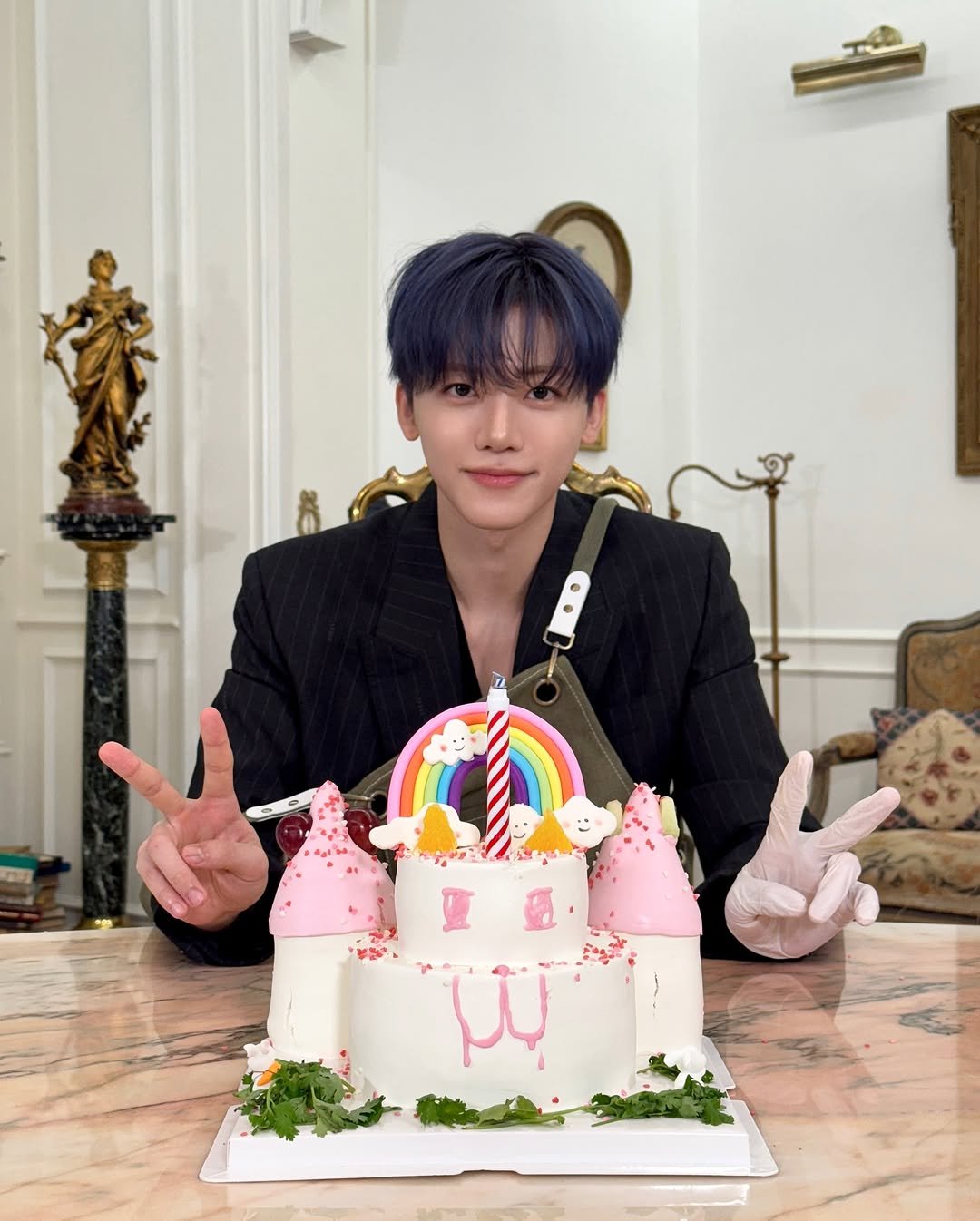 Photo shared by NCT Official Instagram on August 13, 2025 tagging @na.jaemin0813. May be an image of 1 person and text that says 'هنم باْ'.