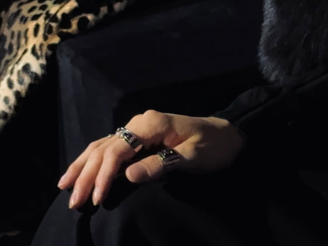 Photo by NCT Official Instagram on September 27, 2025. May be an image of 1 person, ring and text.