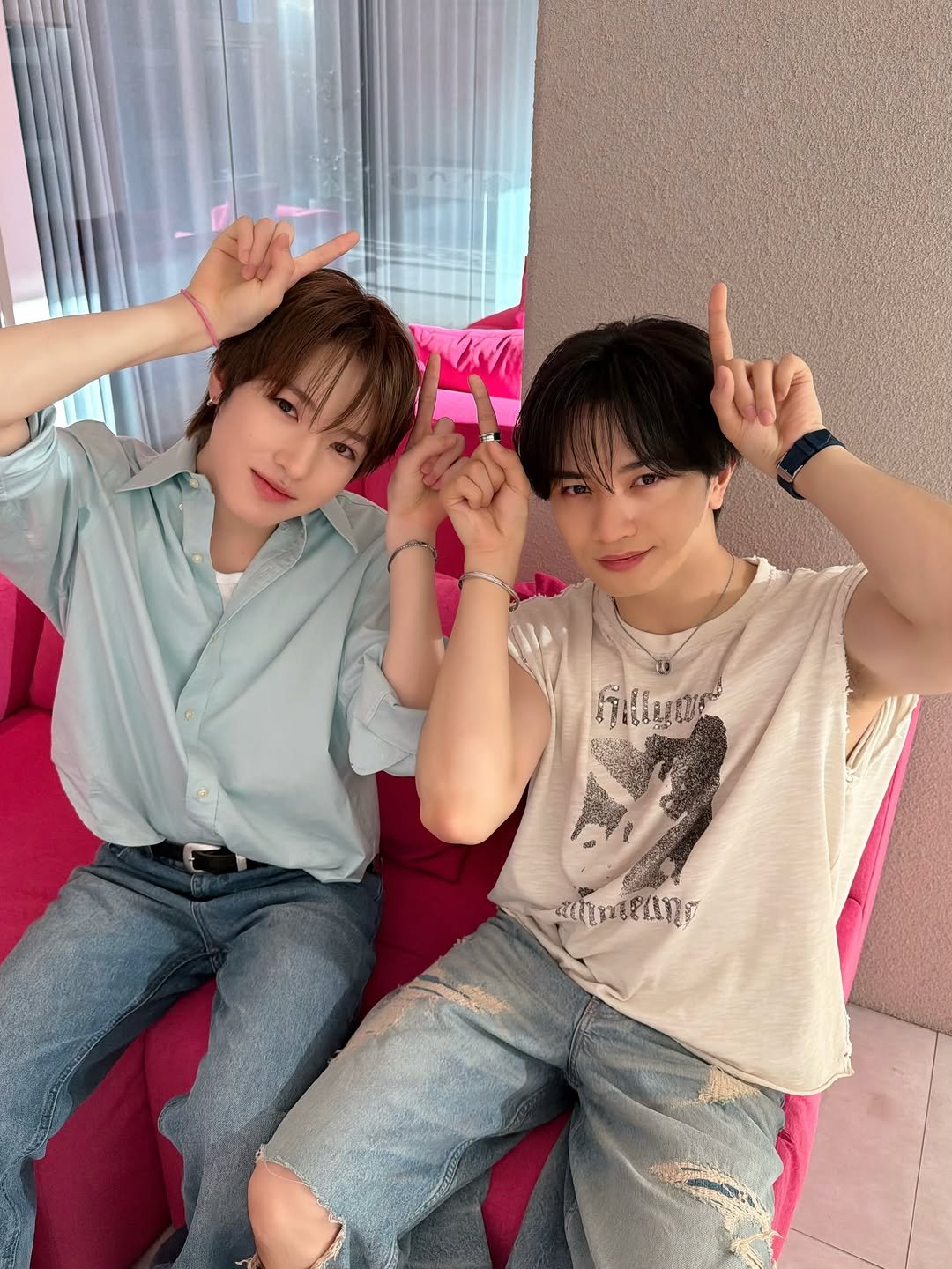 nctwish_official 게시물 이미지: 😈💗💗 

#SAKUYA #NCTWISH
#KentoNakajima #中島健人