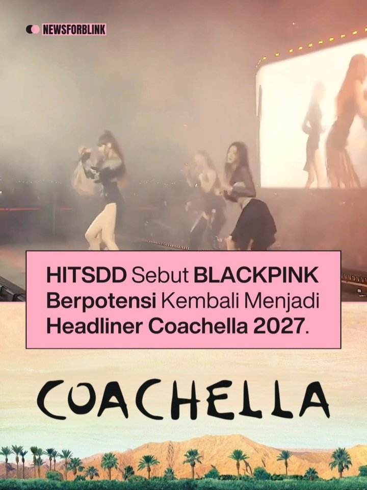 newsforblink 게시물 이미지: BLACKPINK was named as a potential headliner...