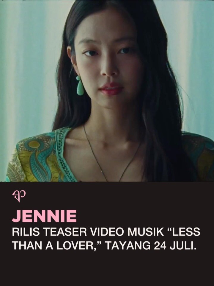 newsforblink 게시물 이미지: JENNIE shares the music video teaser for “Less...