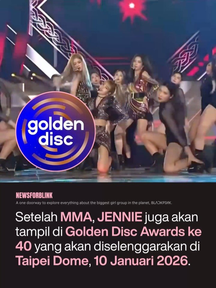 newsforblink 게시물 이미지: JENNIE is confirmed to attend and will be one...