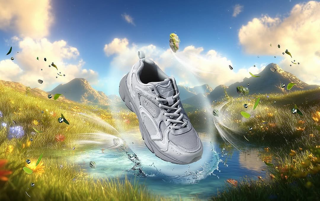Photo by 내셔널지오그래픽 어패럴 on August 18, 2025. May be a cartoon of sneakers and text.
