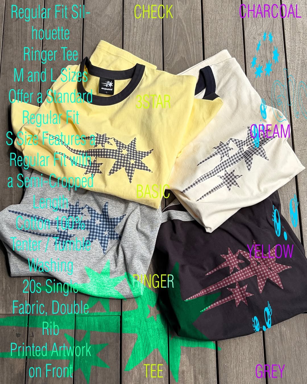 niceghostclub 게시물 이미지: 입어보실 분을 구합니다.

CHECK 3STAR BASIC RINGER TEE의...