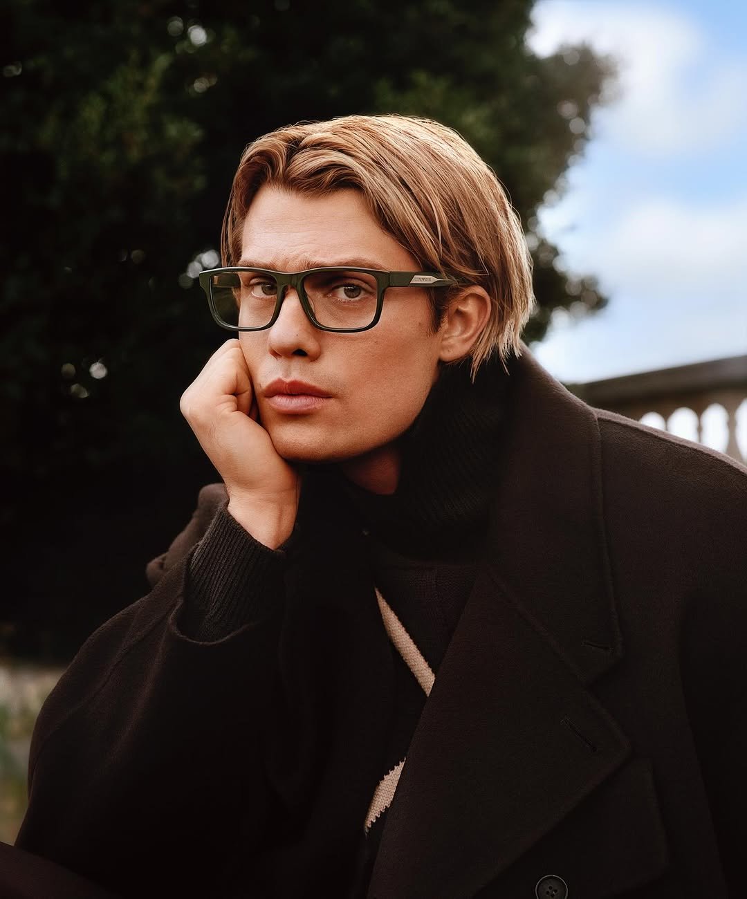 Photo shared by Nicholas Galitzine on September 01, 2025 tagging @emporioarmani, and @alasdairmclellan.