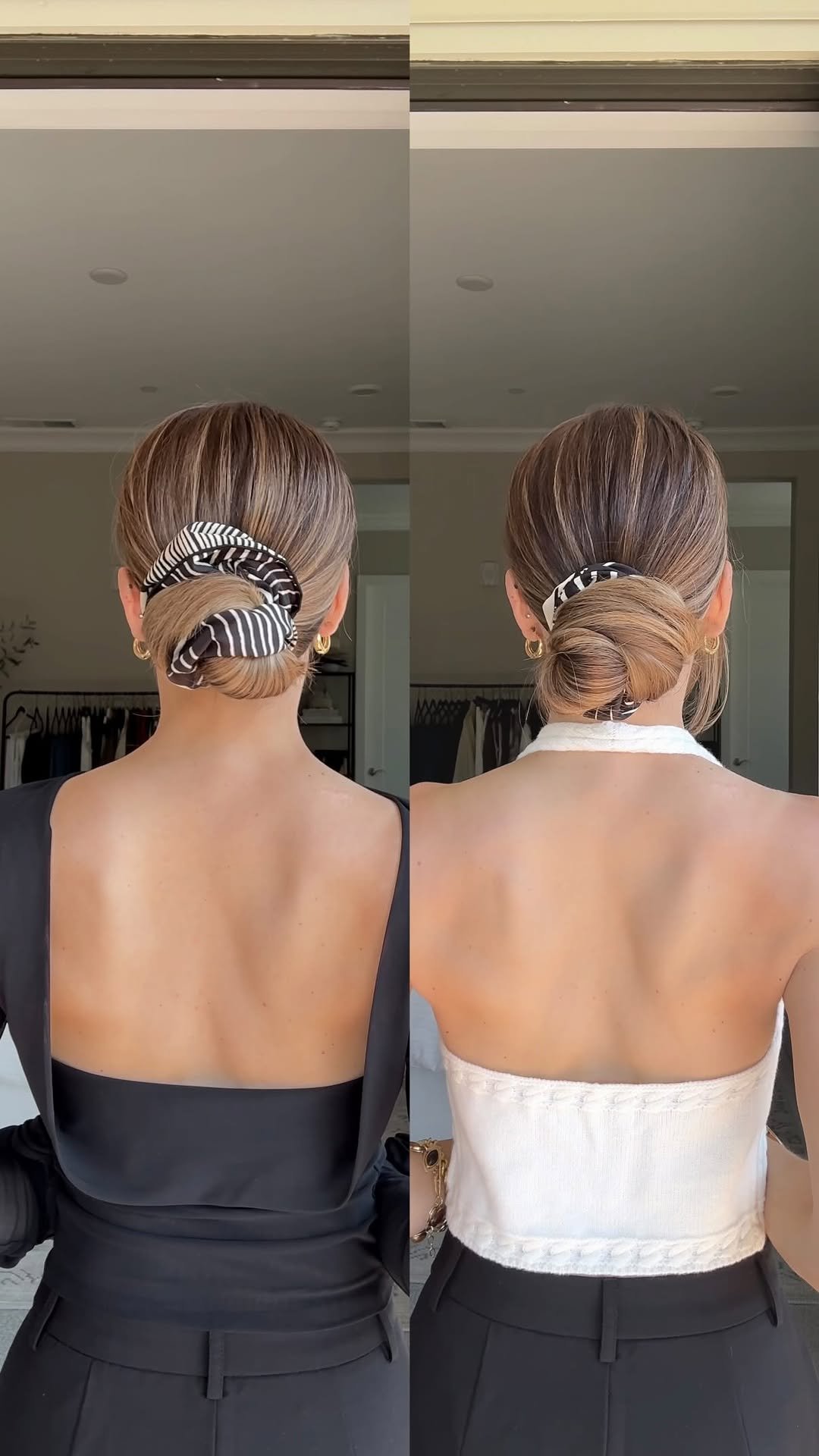 nicholeciotti 게시물 이미지: Two scrunchie hairstyles to try this fall!...