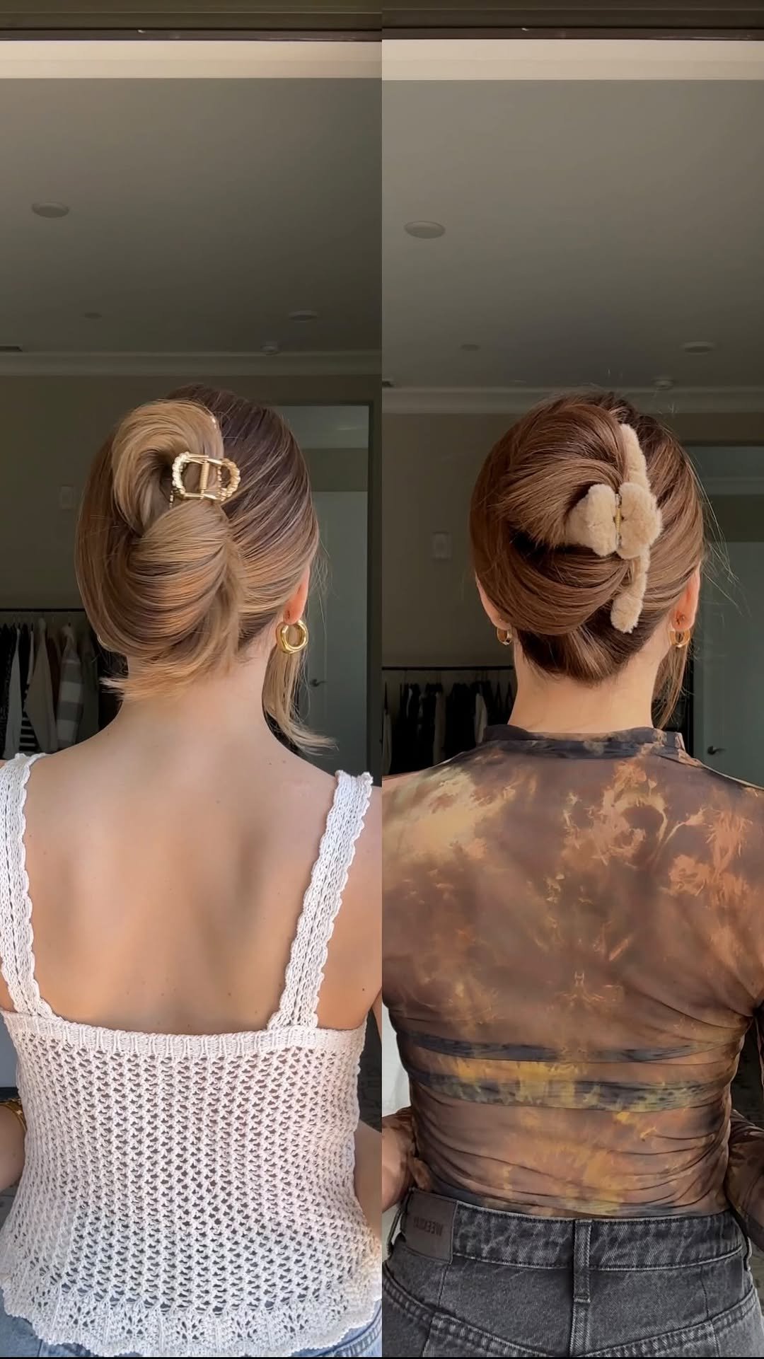 nicholeciotti 게시물 이미지: Two seasonal versions of my claw clip swirl!...