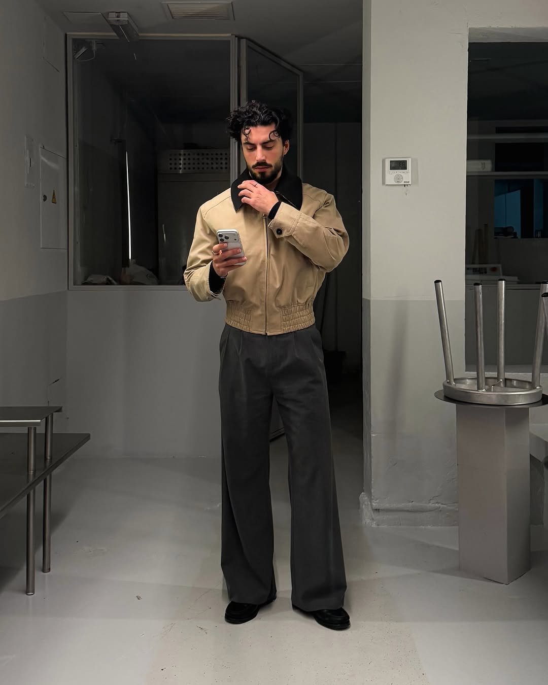 Photo shared by Nico on February 17, 2026 tagging @fitsonpoint__, @minimalhouse1, @fashionmensdaily, @secrets.jp, @ffits4, @memoirgallery_, and @fashiontoasttt. May be an image of wingtip shoes, overcoat and text.