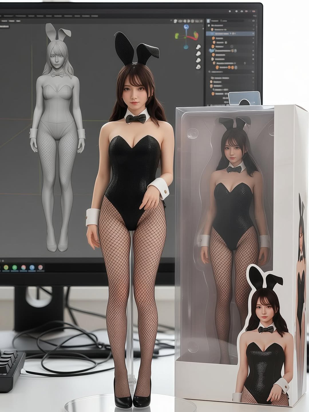 Photo by 新妻ゆうか｜Yuuka Niizuma on September 08, 2025. May be an image of tights, fishnet stockings and costume.