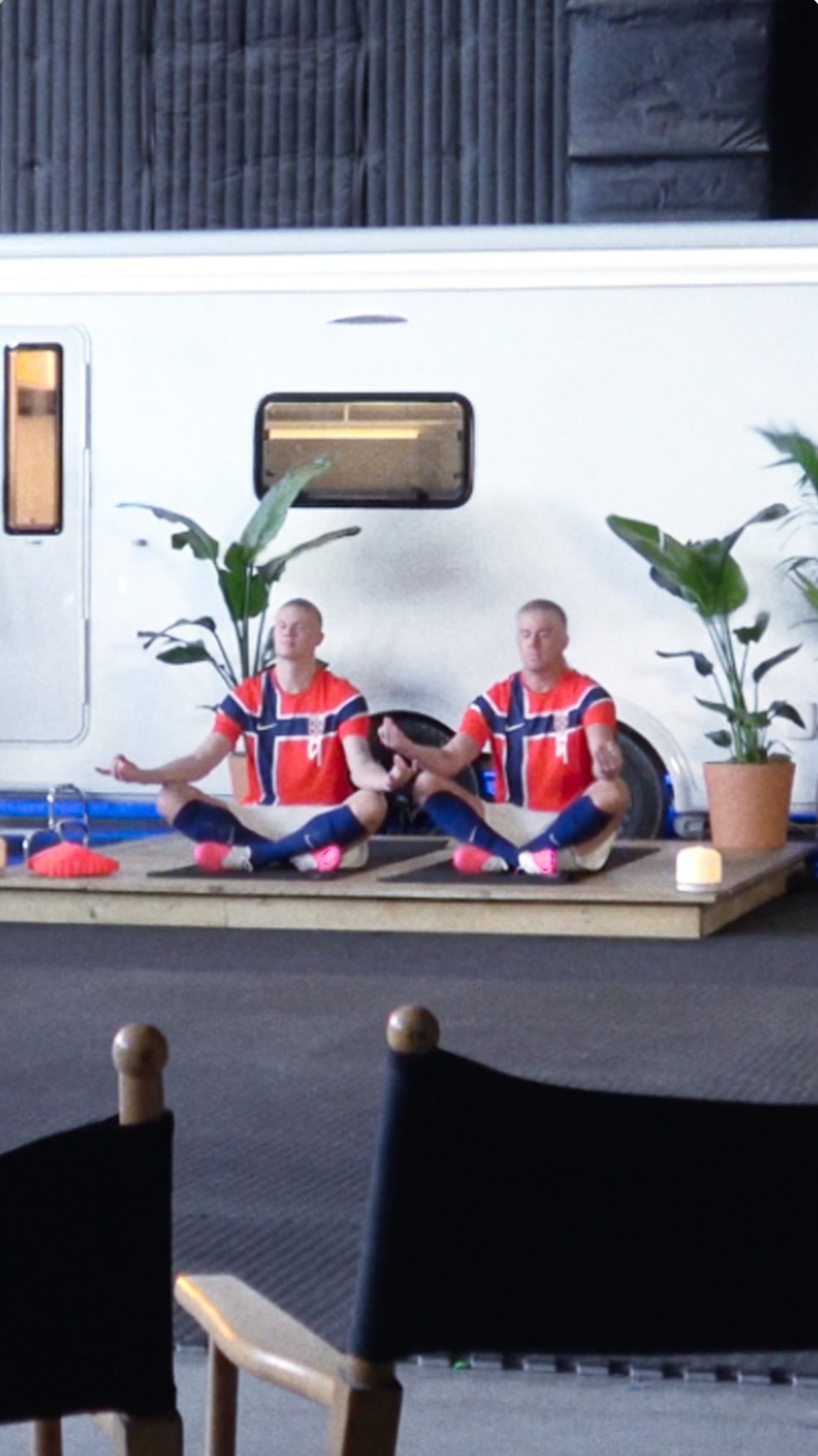 nike 게시물 이미지: Time for liftoff @erling and @channingtatum