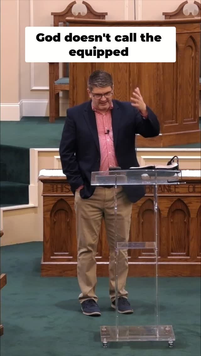 ninthavenuechurchofchrist 게시물 이미지: God equips the called. Bring your baggage;...