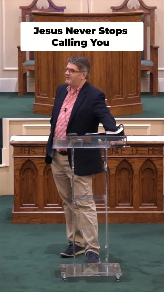 ninthavenuechurchofchrist 게시물 이미지: Jesus' call never fades. Even if you've...