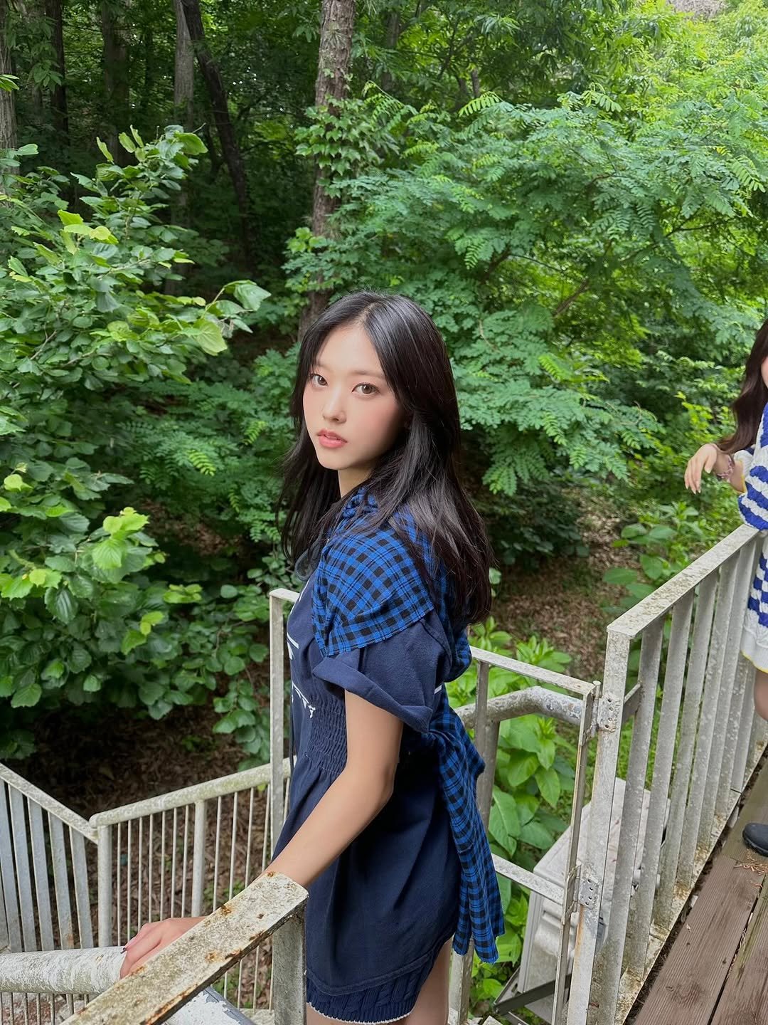 Photo by NJZ HAERIN 해린 on March 21, 2026. May be an image of sundress, outdoors and text.