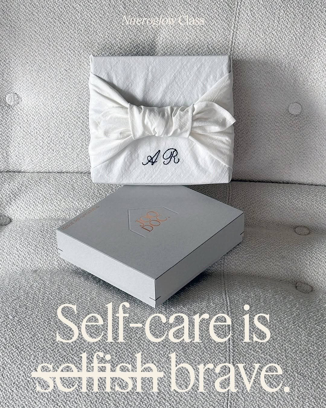 Photo shared by 주닥 JOODOC on January 16, 2026 tagging @noellaisbrave, and @house.of______. May be an image of one or more people, makeup, towel, box and text.