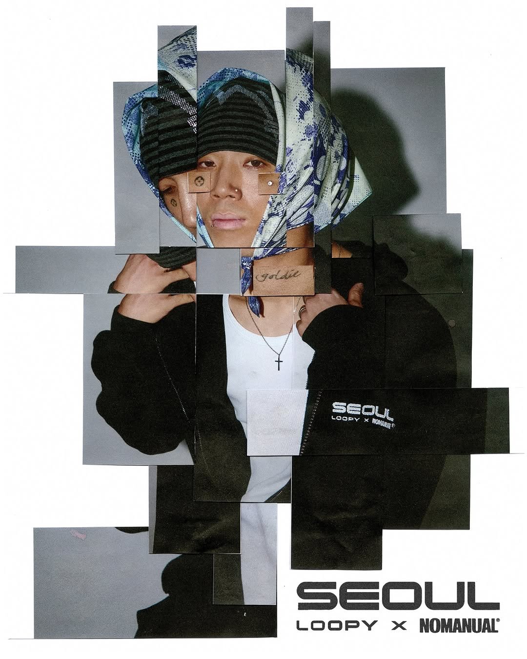 Photo shared by NOMANUAL® on November 25, 2025 tagging @thisloop. May be an illustration of magazine, poster and text that says 'goldie SEOLL SEOUL S LOORY OLL EA x お島取 SEOUL LOOPY LOOPYXNOMANUAL x NOMANUAL'.