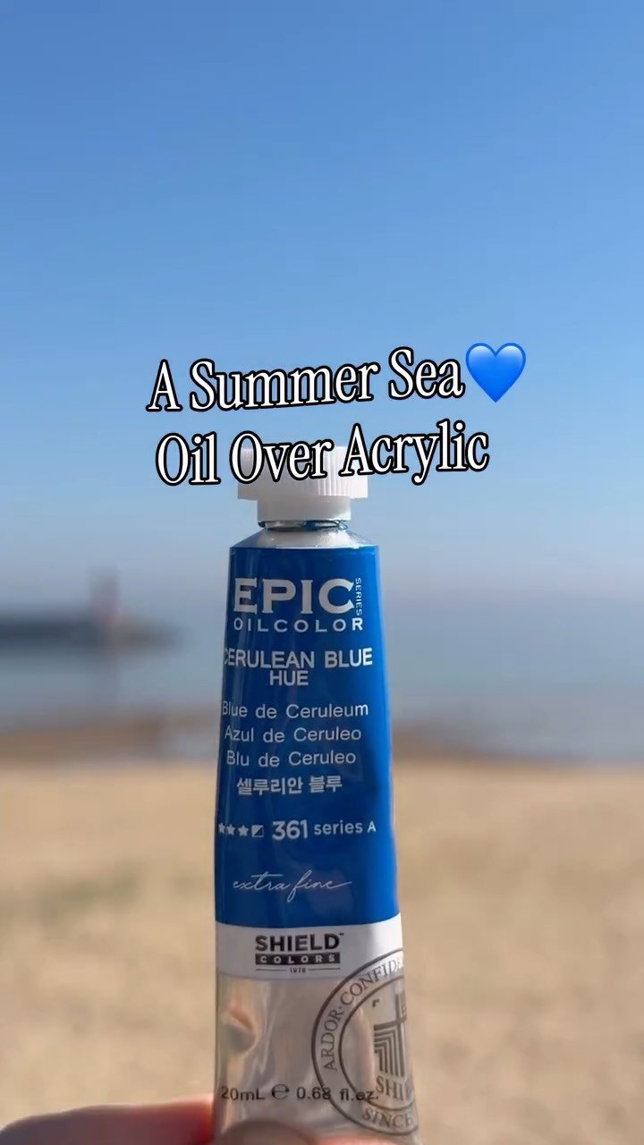 noopy_grim 게시물 이미지: 5월 마지막날 셀루리안블루 바다 스케치🌊
이거 그리려고 나름 벼르고(?) 아침7시에...
