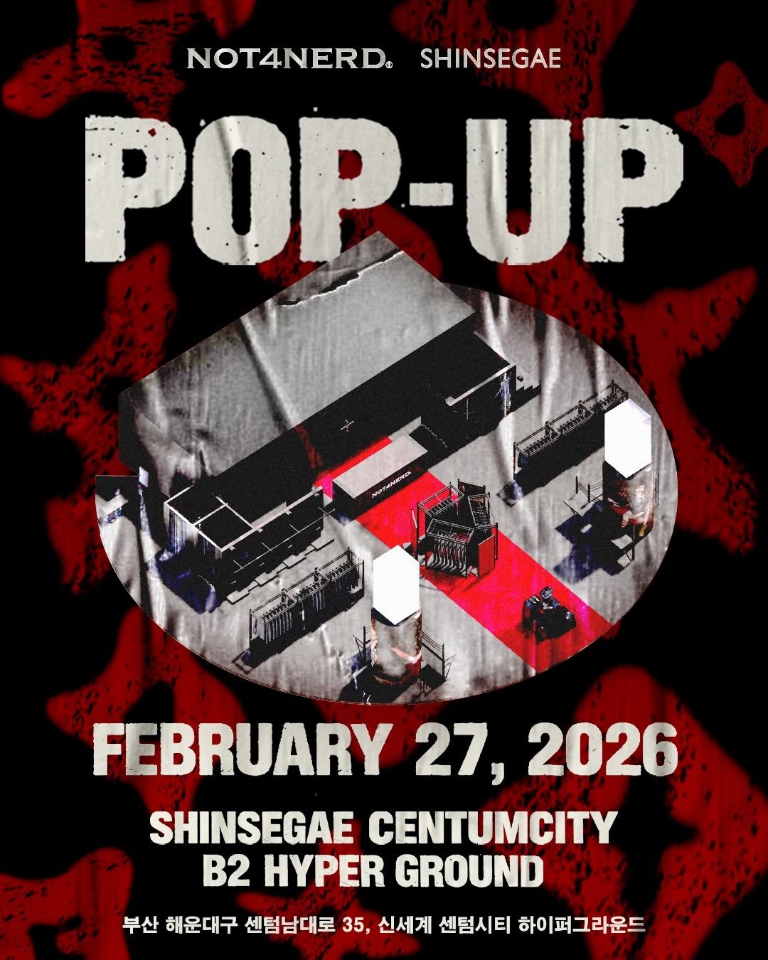 not4nerd 게시물 이미지: [NOT4NERD X SHINSEGAE CENTUMCITY]

2026년 02월...