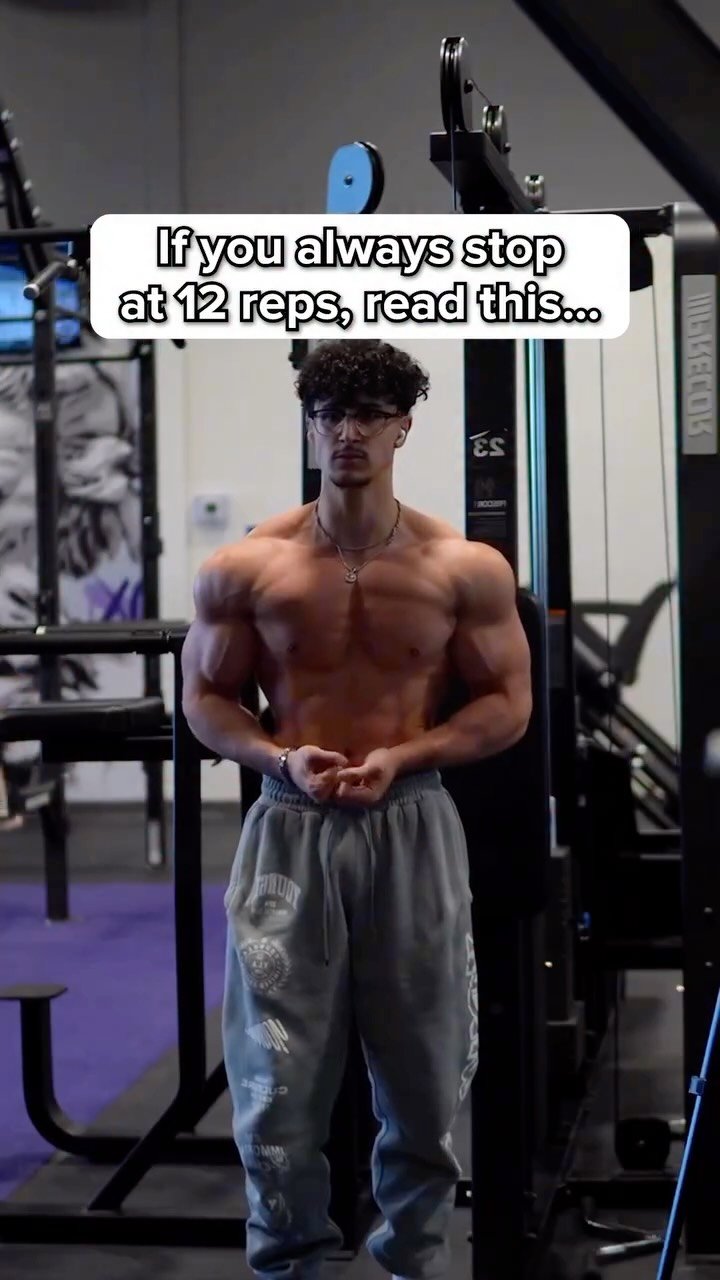 nothusseinfht 게시물 이미지: If you always stop at exactly 12 reps, you’re...