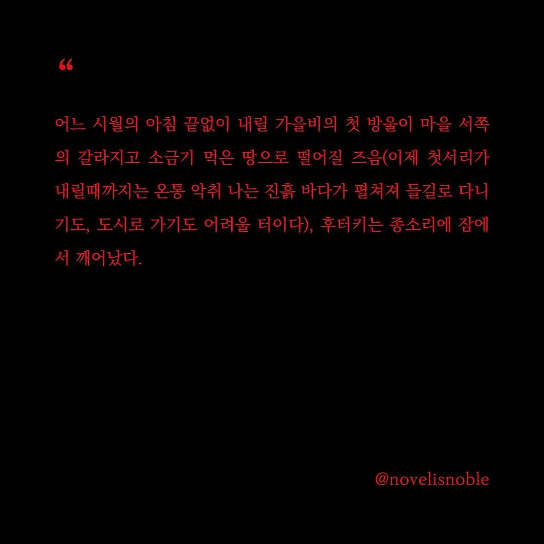 Photo by 소설의 첫 문장 / 한 줄에서 비롯되는 우주 on October 11, 2025.