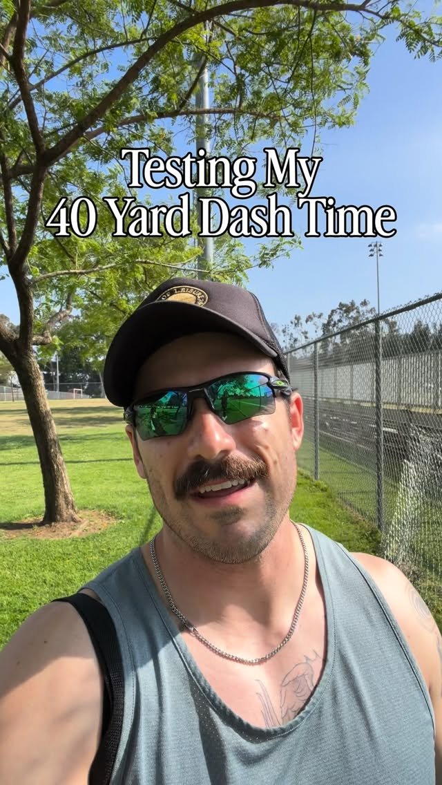 nszimmer 게시물 이미지: Tested my 40 yard dash time over the weekend...