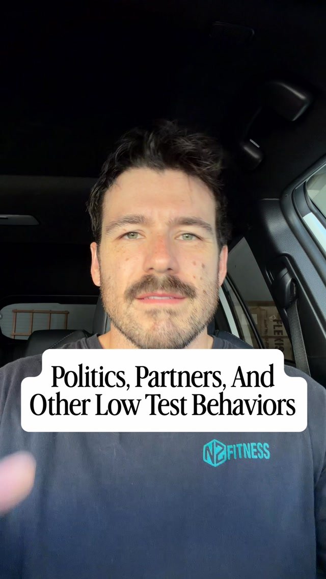 nszimmer 게시물 이미지: Politics, partners, and other low testosterone...