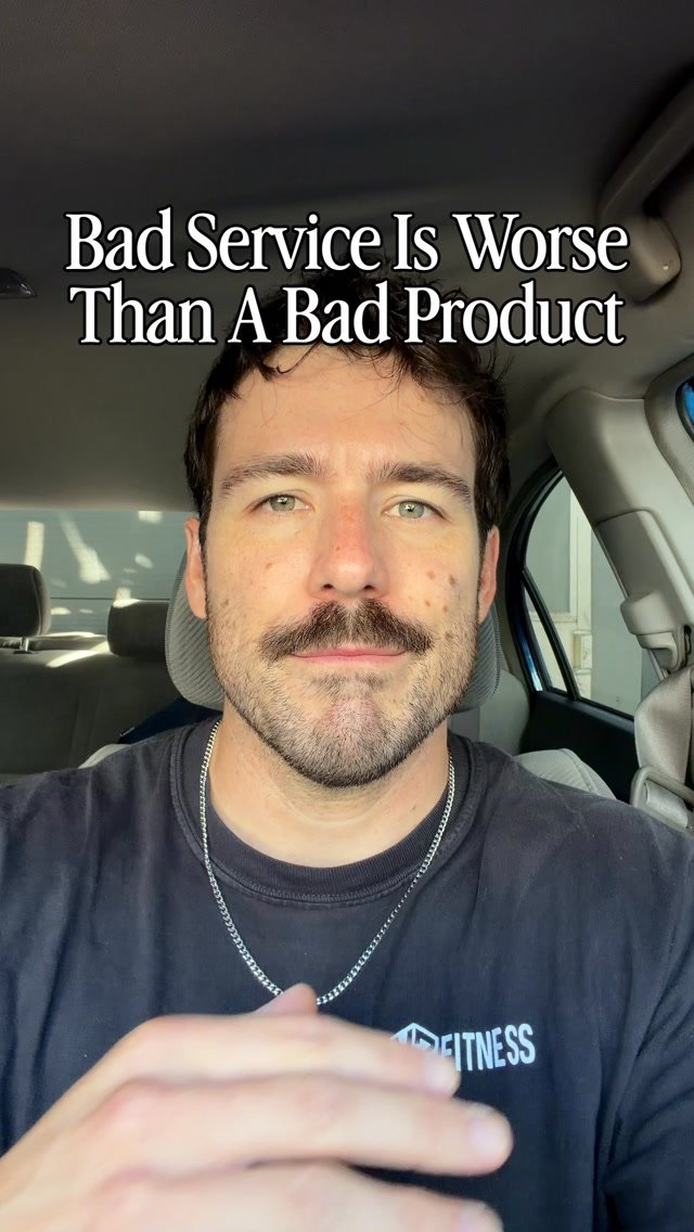 nszimmer 게시물 이미지: Bad service is worse than a bad product. 

Do...