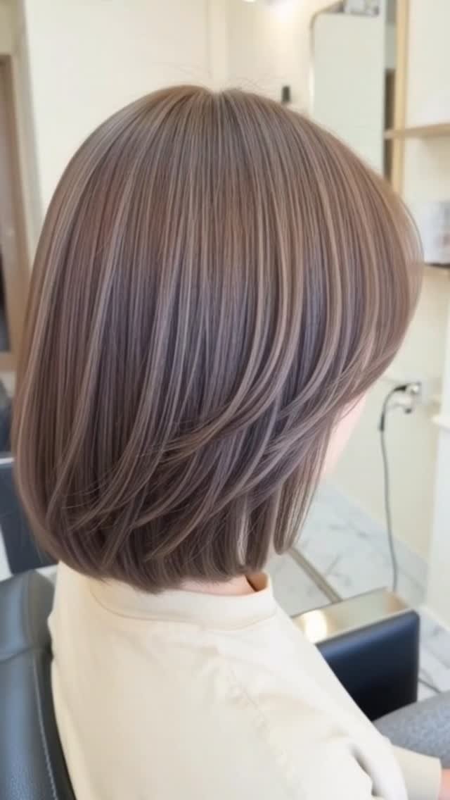 nunnapat2525 게시물 이미지: เลิกอายเพราะหงอกเยอะ‼️‼️ #ร้านทำผม #hairstyles...