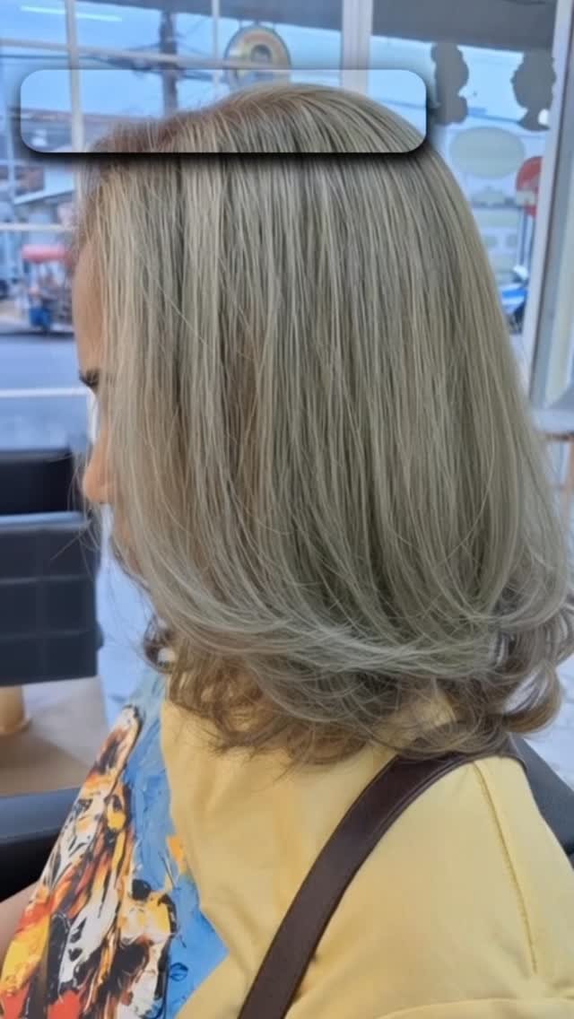 nunnapat2525 게시물 이미지: ปิดหงอกสวยๆ #ร้านตัดผม #ร้านทำผม #สายไหม...