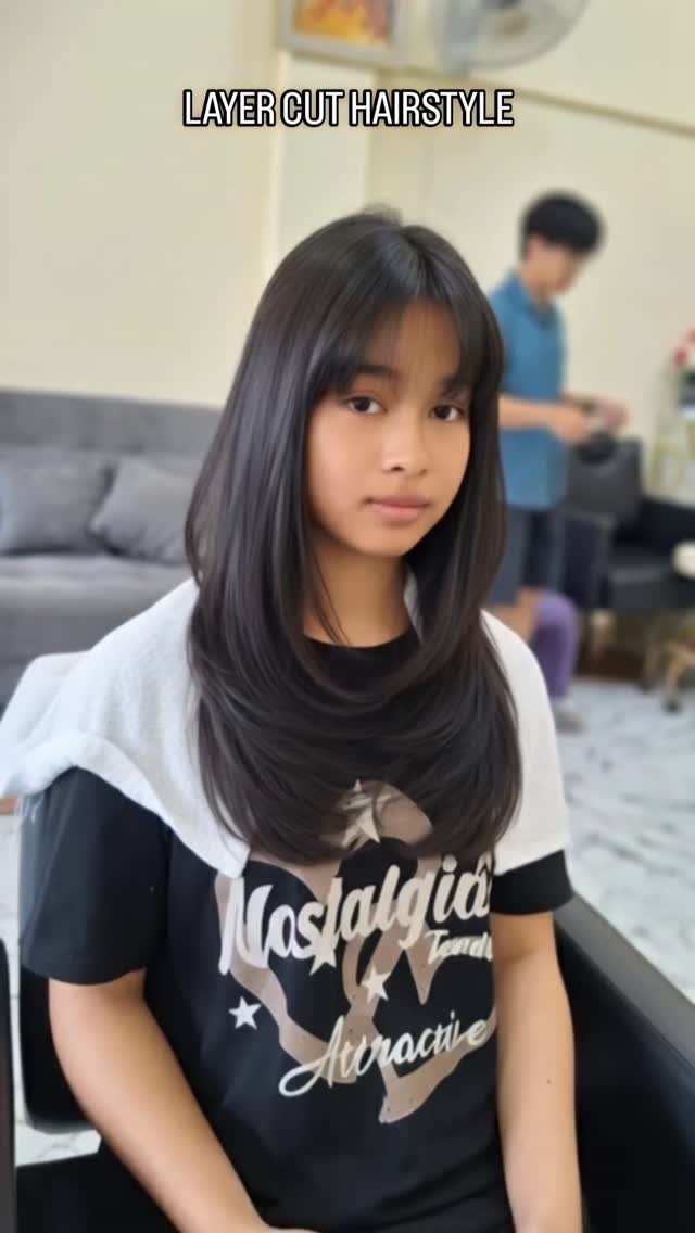 nunnapat2525 게시물 이미지: #layercut #hairsalon #hairstyles #beauty...
