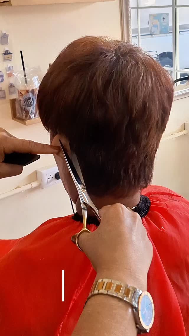 nunnapat2525 게시물 이미지: #creater #ร้านตัดผม #hairstyles #สายไหม #haircut