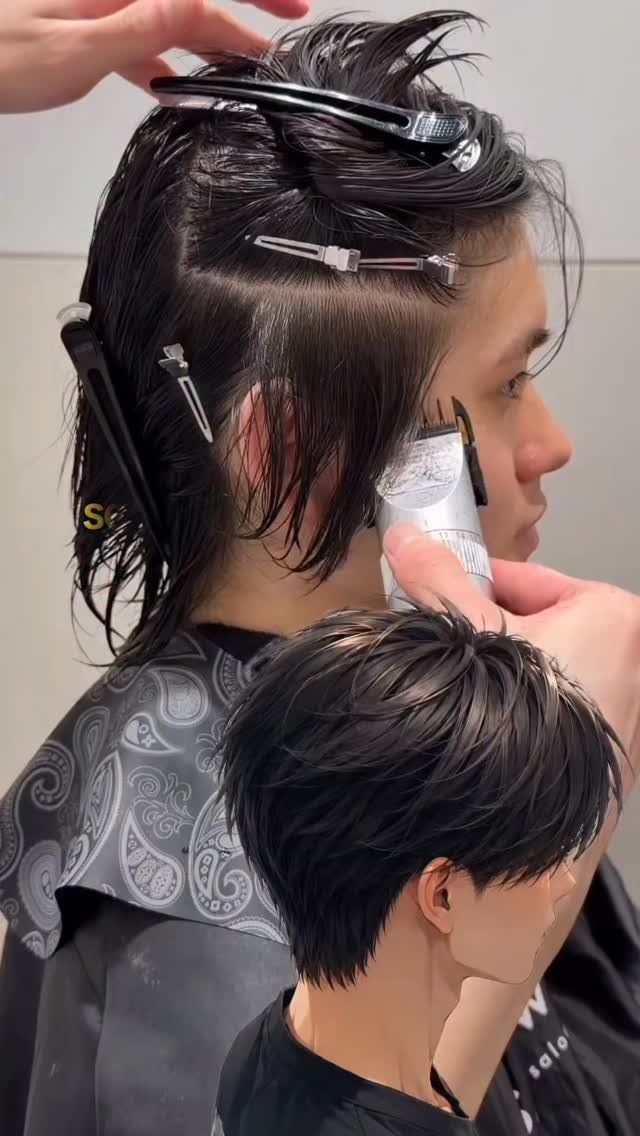 nunnapat2525 게시물 이미지: ทรงผมชาย  #haircut #สายไหม #สุขาภิบาล5...