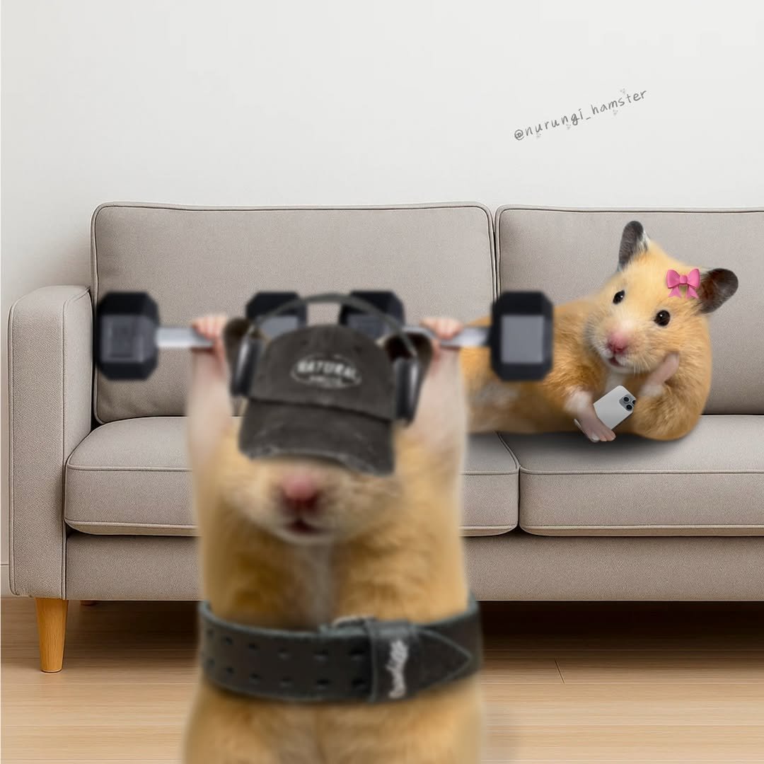 nurungi_hamster 게시물 이미지: Why push it that far? 😂😂

#hamster #fyp