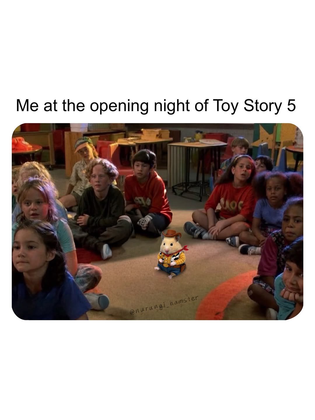nurungi_hamster 게시물 이미지: Sorry, I was a fan first

#hamster #toystory