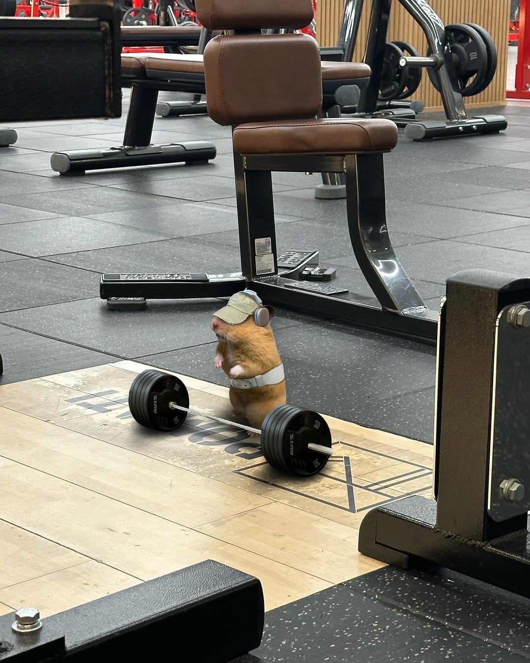 nurungi_hamster 게시물 이미지: hit a new PR in deadlifts today

#gym #gymrat...