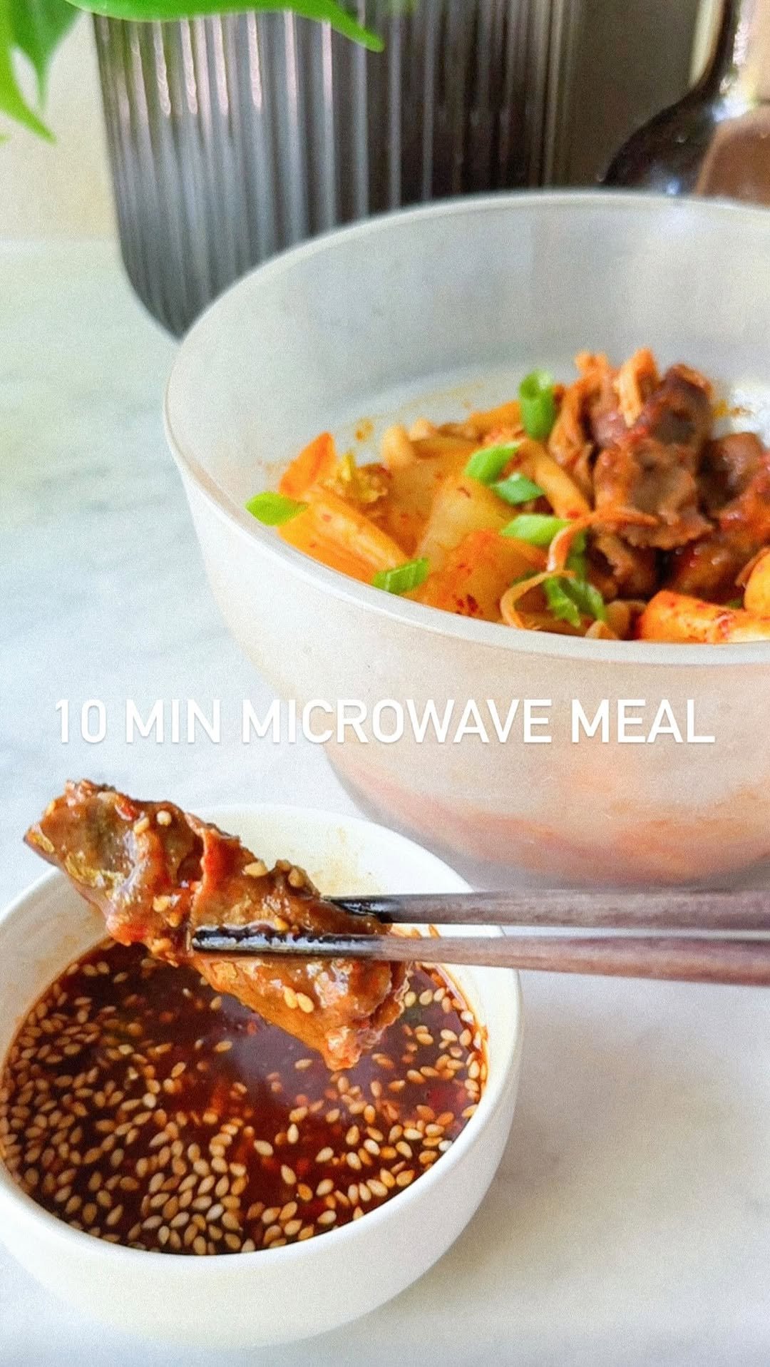 nutritionbykylie 게시물 이미지: How to make a hotpot dinner in the microwave...