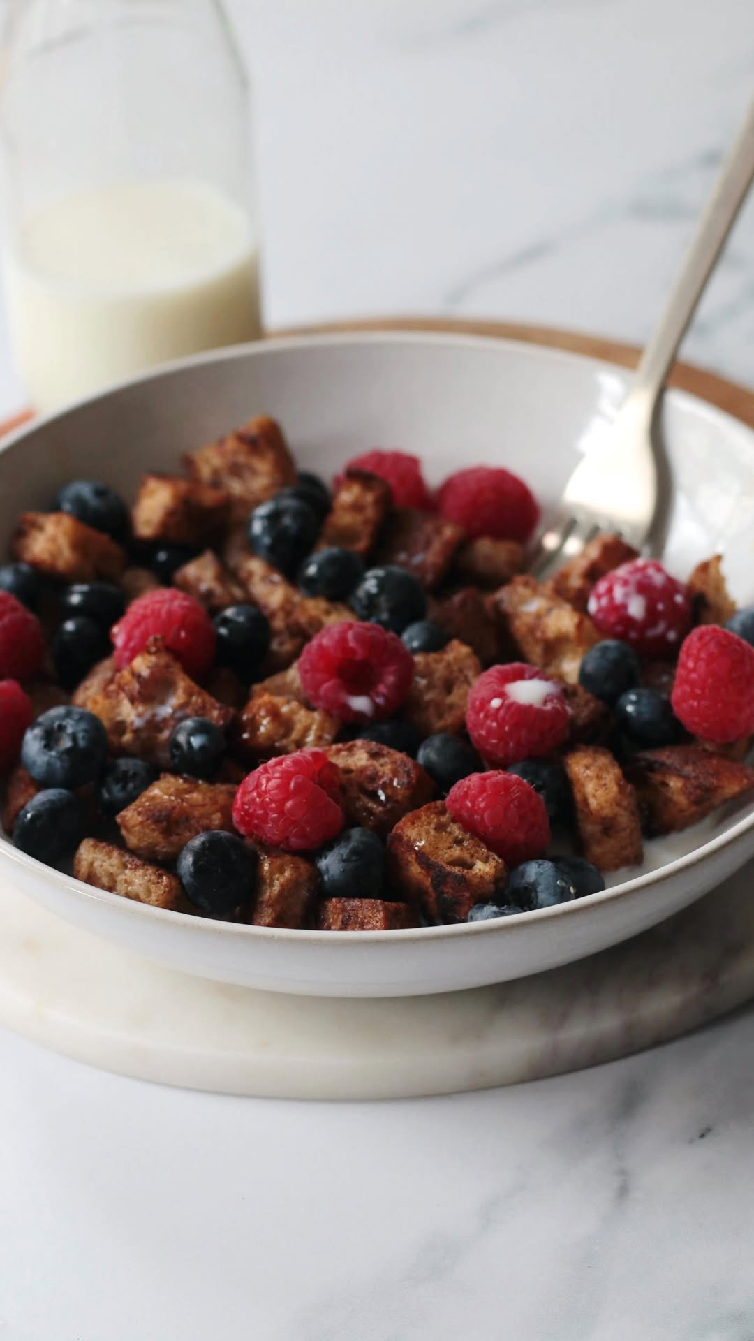 nutritiouslydelicia 게시물 이미지: This is my twist on the viral pancake cereal I...