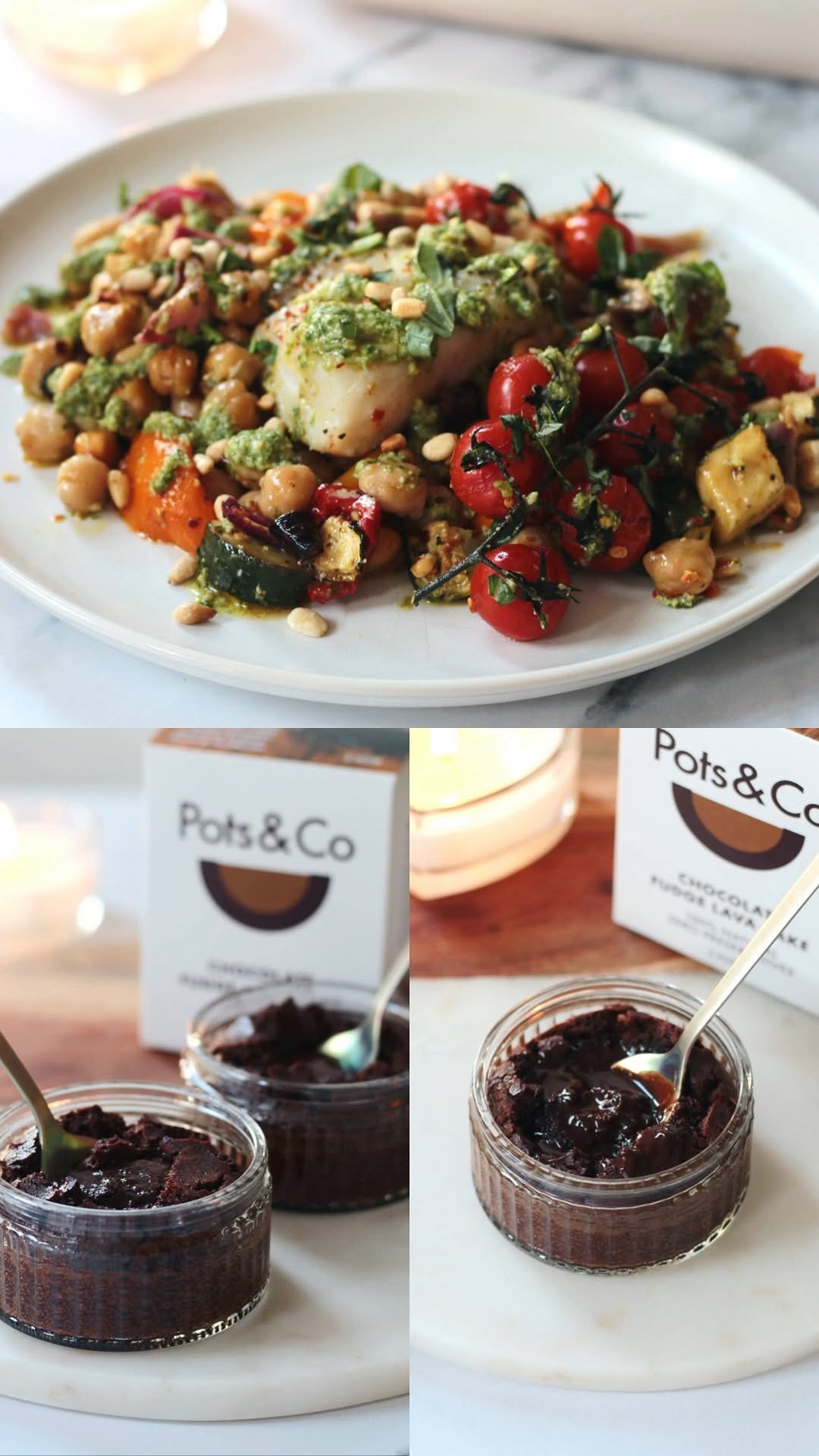 nutritiouslydelicia 게시물 이미지: The @pots_and_co Chocolate Fudge Lava Cake is...