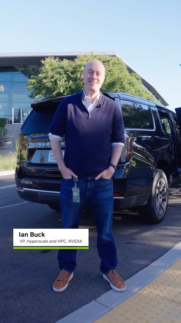 nvidia 게시물 이미지: ICYMI: NVIDIA’s Ian Buck hand-delivered the...